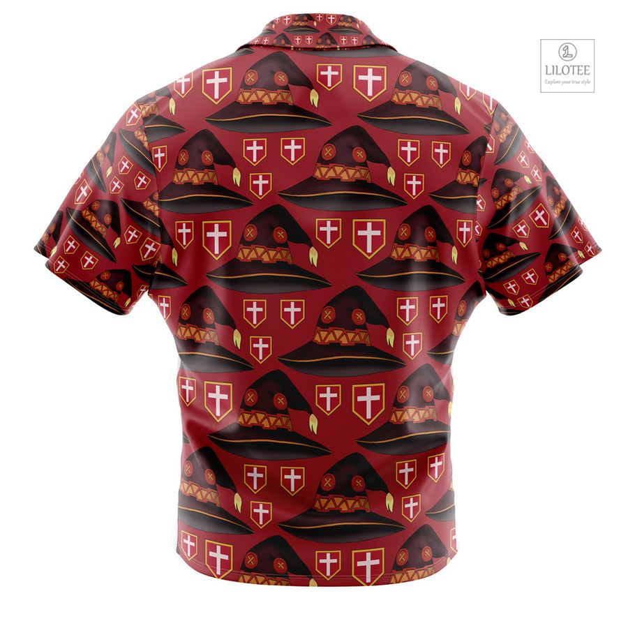 Megumin Konosuba Short Sleeve Hawaiian Shirt 4