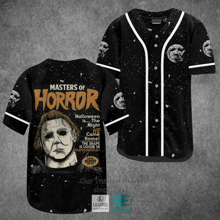 Michael Myers Master of Horror Movie Baseball Jersey 2