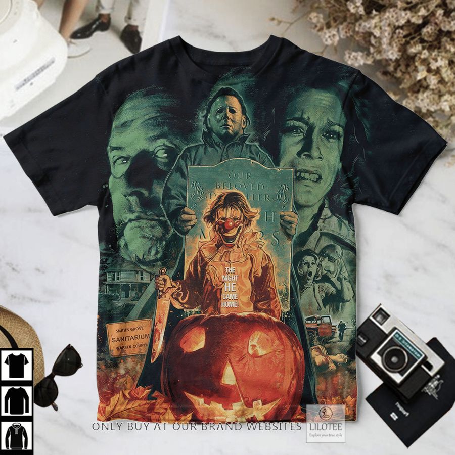 Michael Myers The night he came home T-Shirt 2