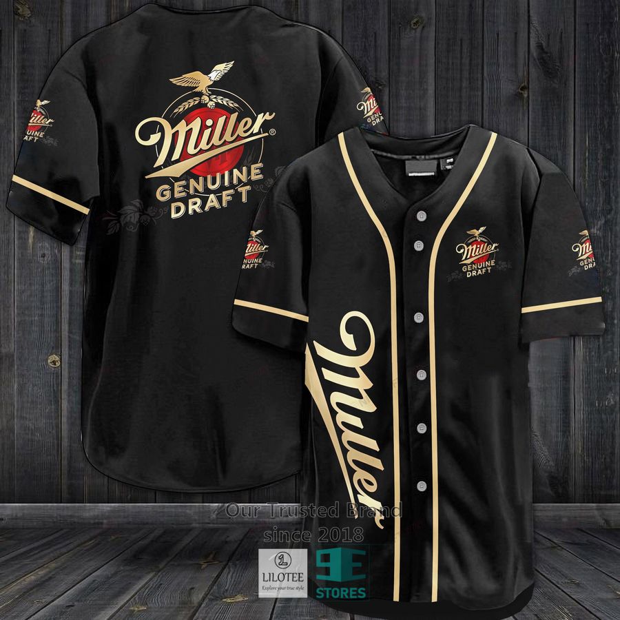 Miller Genuine Draft Baseball Jersey 3