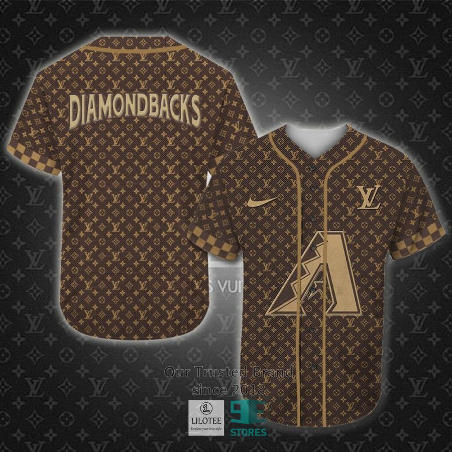 MLB Arizona Diamondbacks Louis Vuitton Baseball Shirt 7