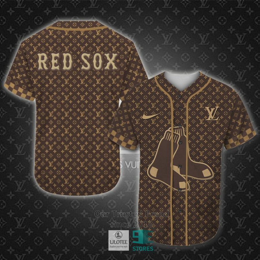 MLB Boston Red Sox Louis Vuitton Baseball Shirt 7