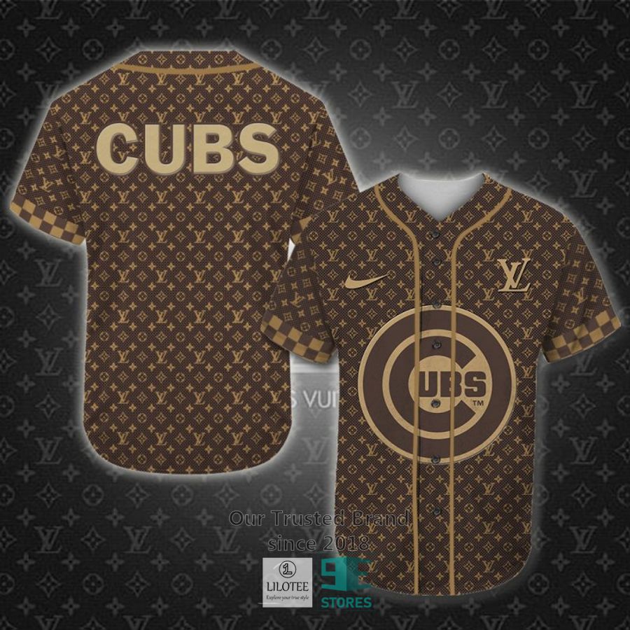 MLB Chicago Cubs Louis Vuitton Baseball Shirt 6