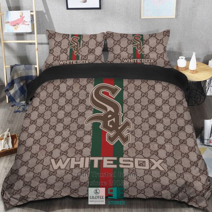 MLB Chicago White Sox Gucci Bedding Set 6