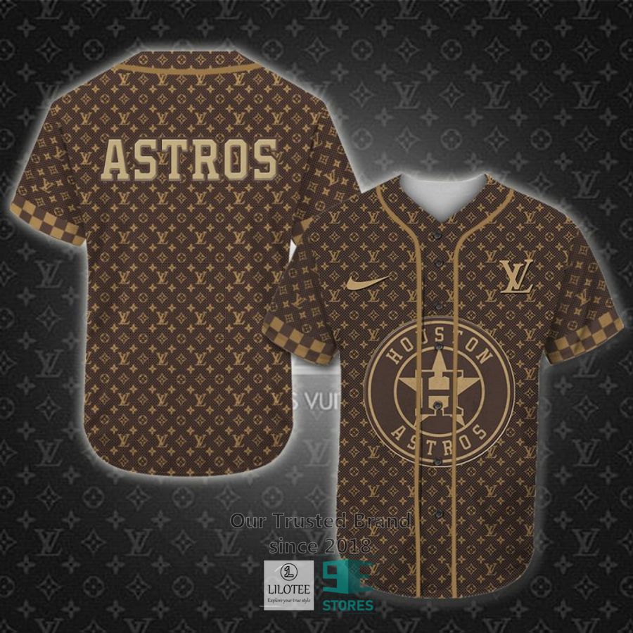 MLB Houston Astros Louis Vuitton Baseball Shirt 7