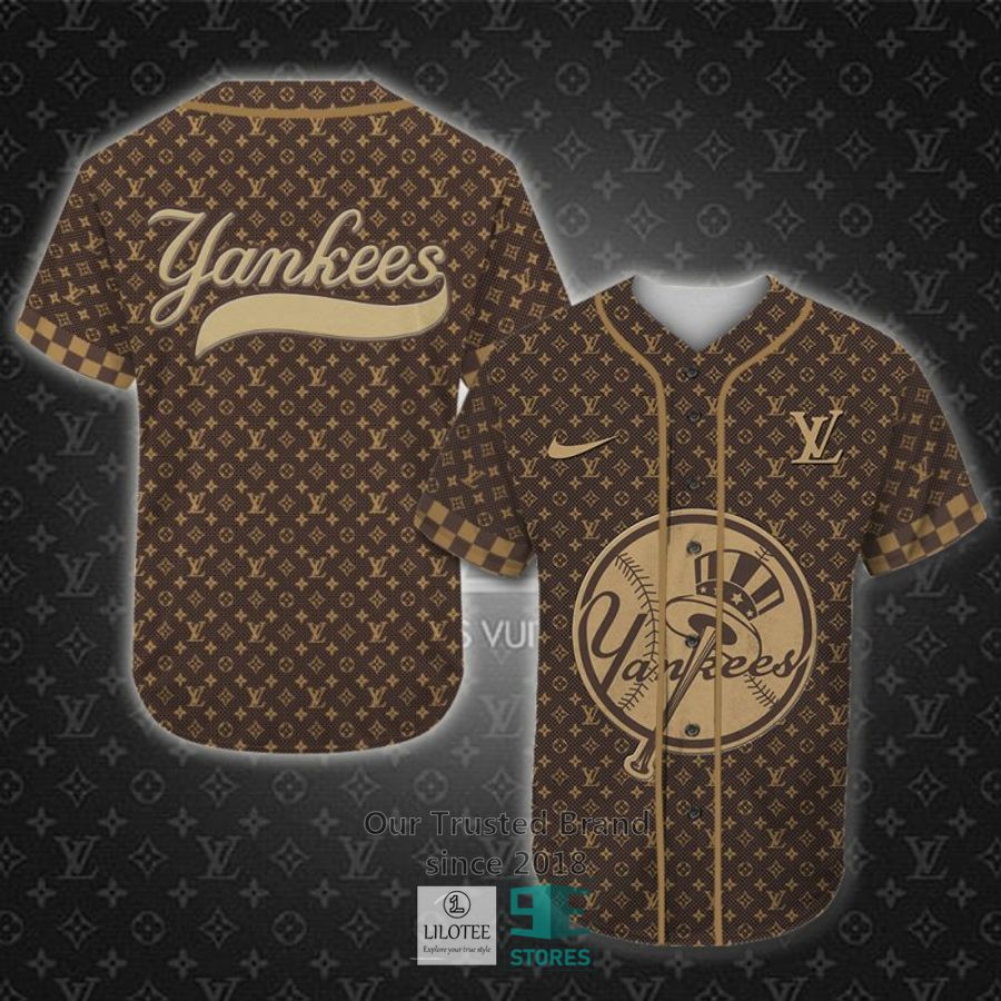 MLB New York Yankees Louis Vuitton Baseball Shirt 6