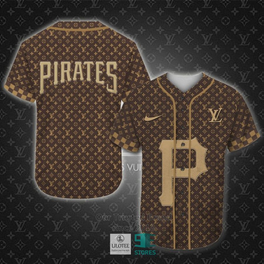 MLB Pittsburgh Pirates Louis Vuitton Baseball Shirt 7