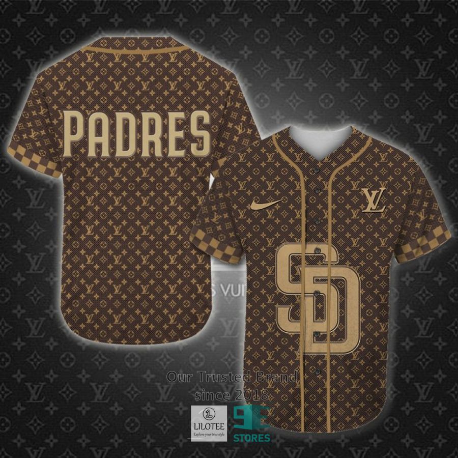 MLB San Diego Padres Louis Vuitton Baseball Shirt 6
