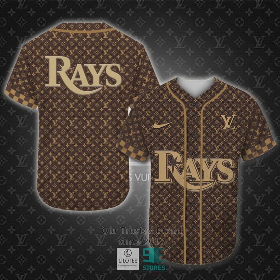 MLB Tampa Bay Rays Louis Vuitton Baseball Shirt 3