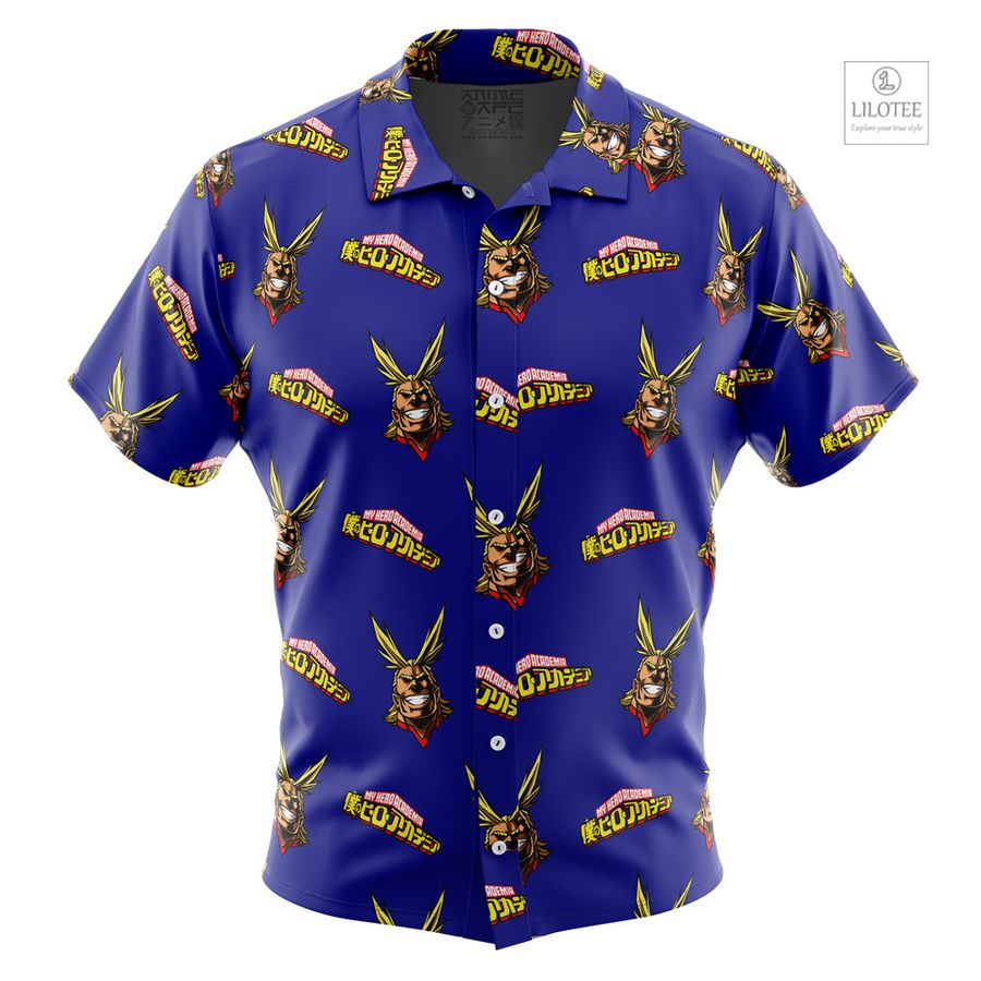 My Hero Academia Short Sleeve Hawaiian Shirt 9
