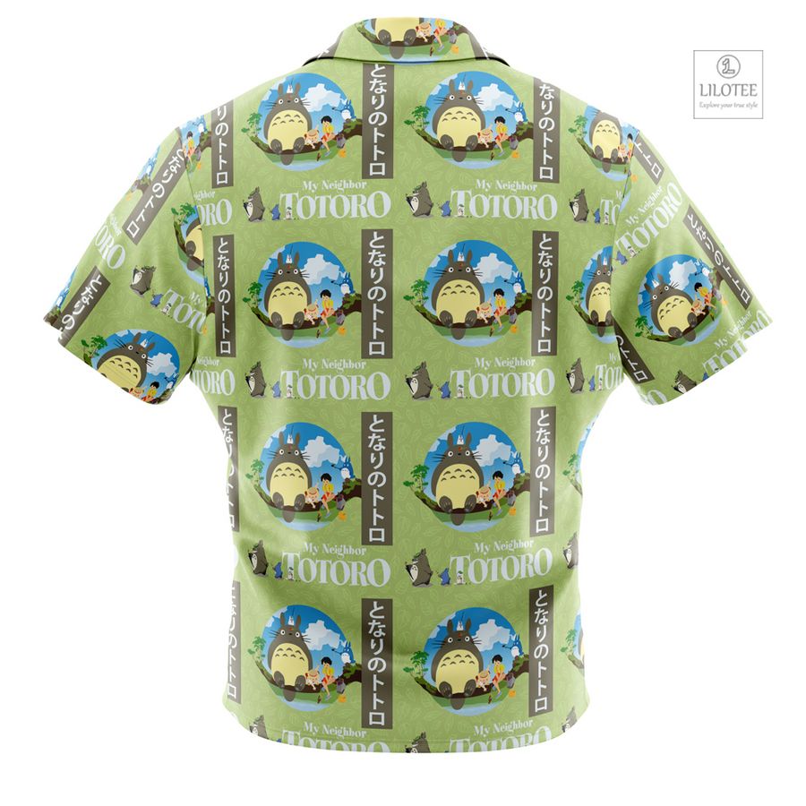 My Neighbor Totoro Ghibli Short Sleeve Hawaiian Shirt 5