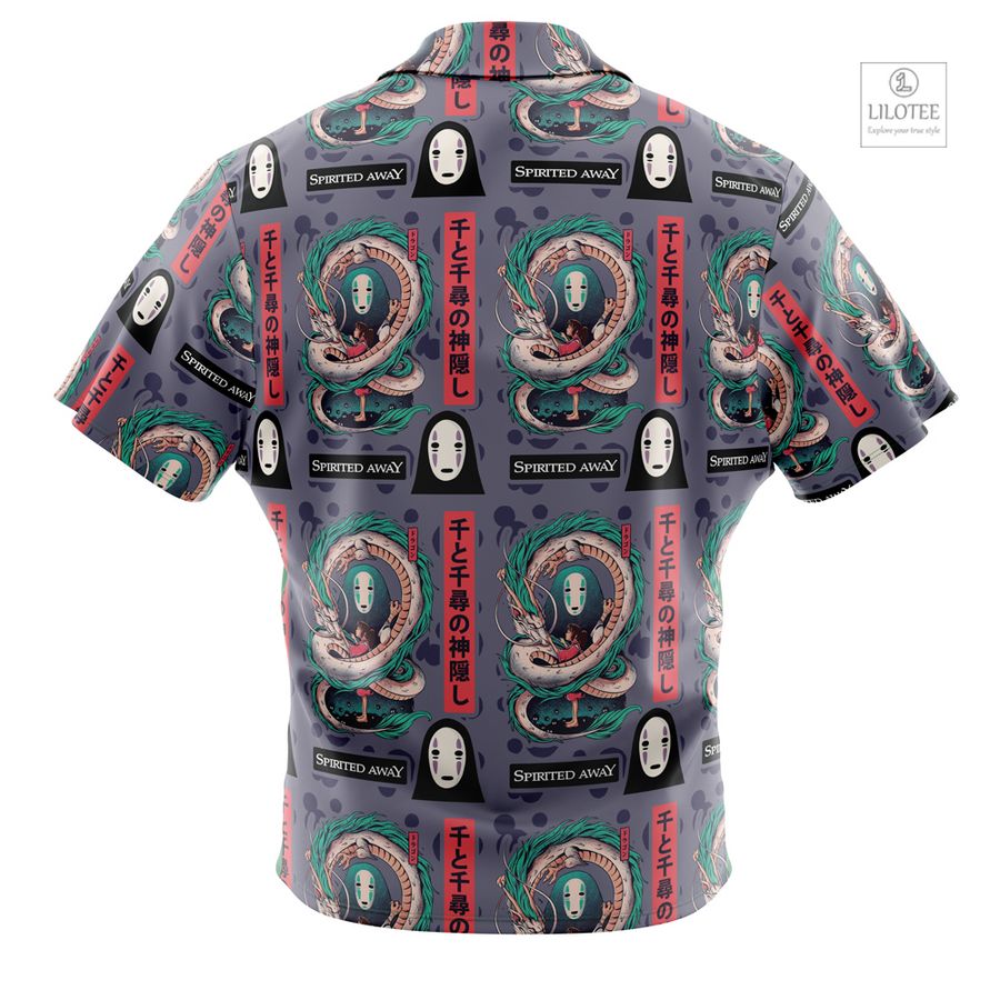 Mythical Spirited Away Studio Ghibli Short Sleeve Hawaiian Shirt 12