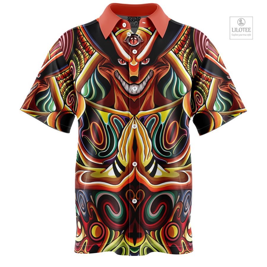 Naruto Baryon Mode Boruto Short Sleeve Hawaiian Shirt 7