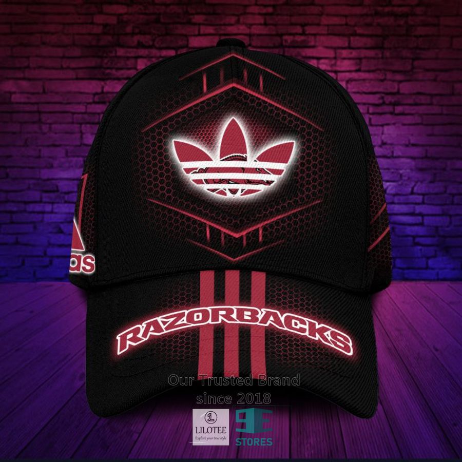 NCAA Arkansas Razorbacks Adidas Custom Name Cap 8