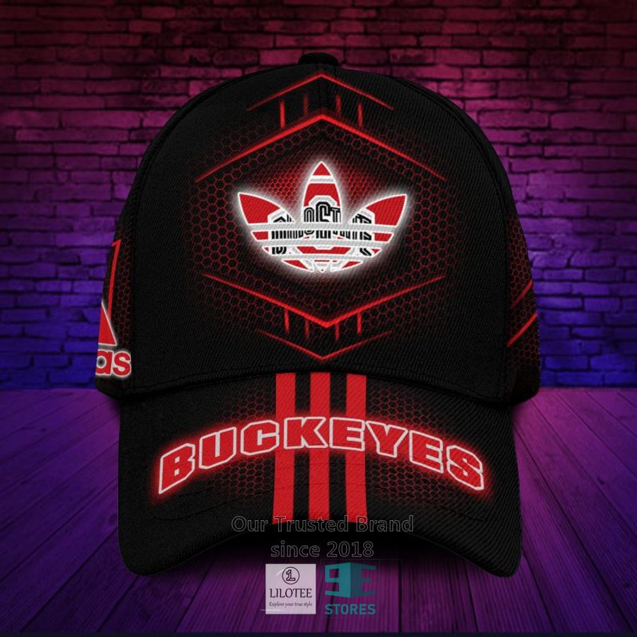 NCAA Ohio State Buckeyes Adidas Custom Name Cap 8