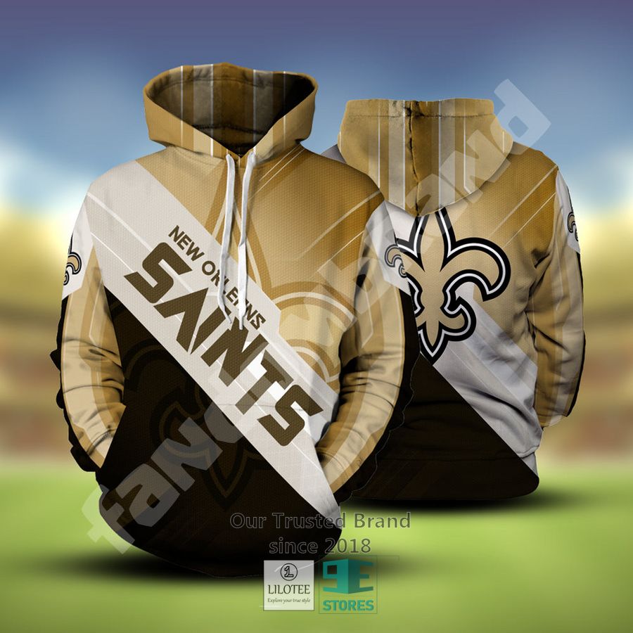 New Orleans Saints 3D Hoodie 4