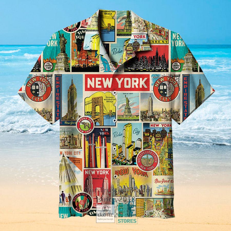 New York Casual Hawaiian Shirt 4