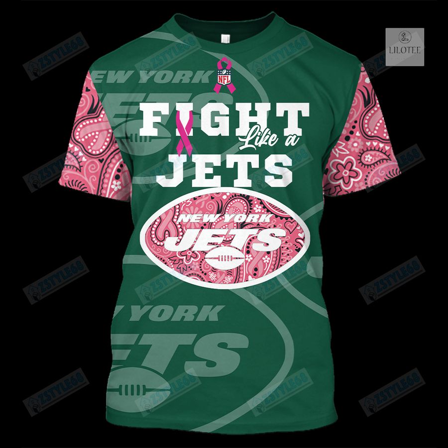 New York Jets Breast Cancer Awareness 3D Hoodie, Shirt 19
