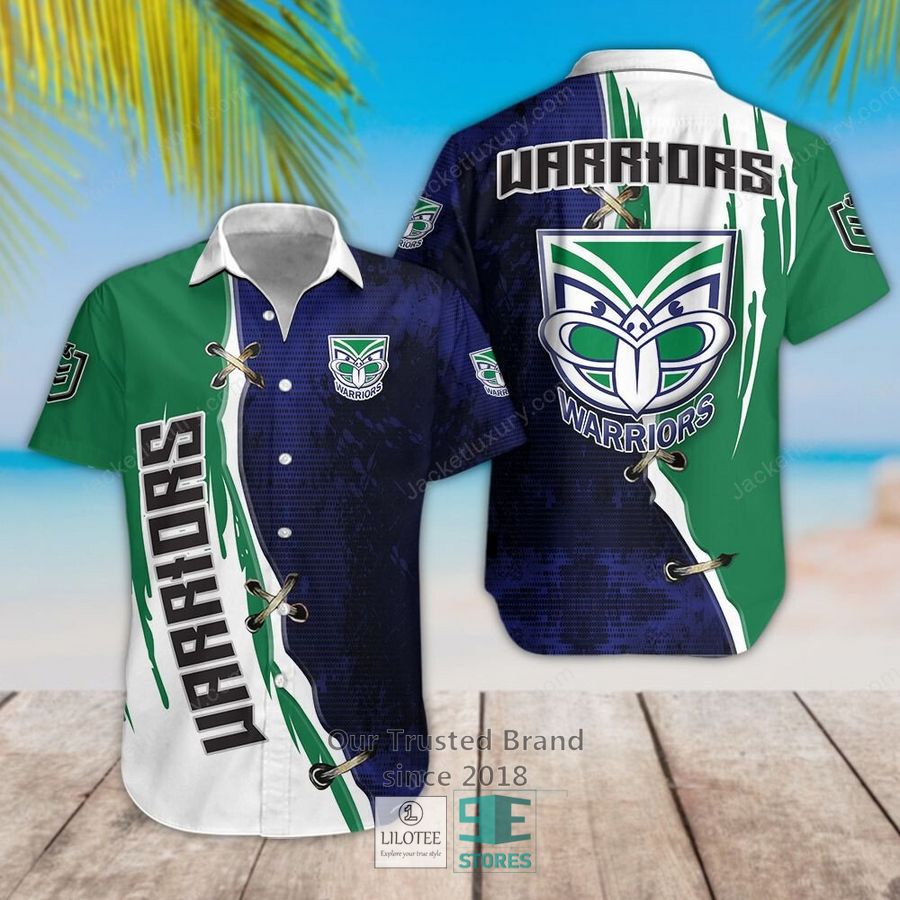 New Zealand Warriors Hawaiian Shirt 2