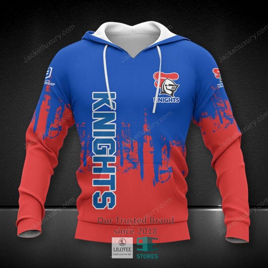 Newcastle Knights Blue Red Hoodie, Polo Shirt 21