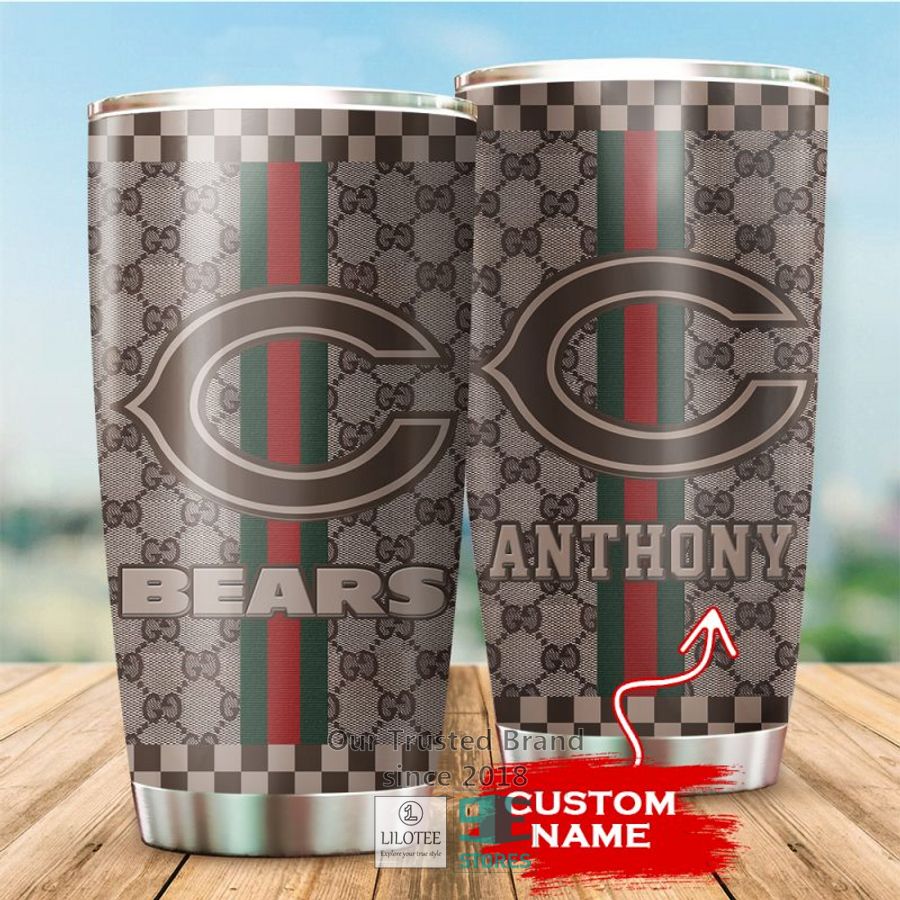 NFL Chicago Bears Gucci Tumbler 6