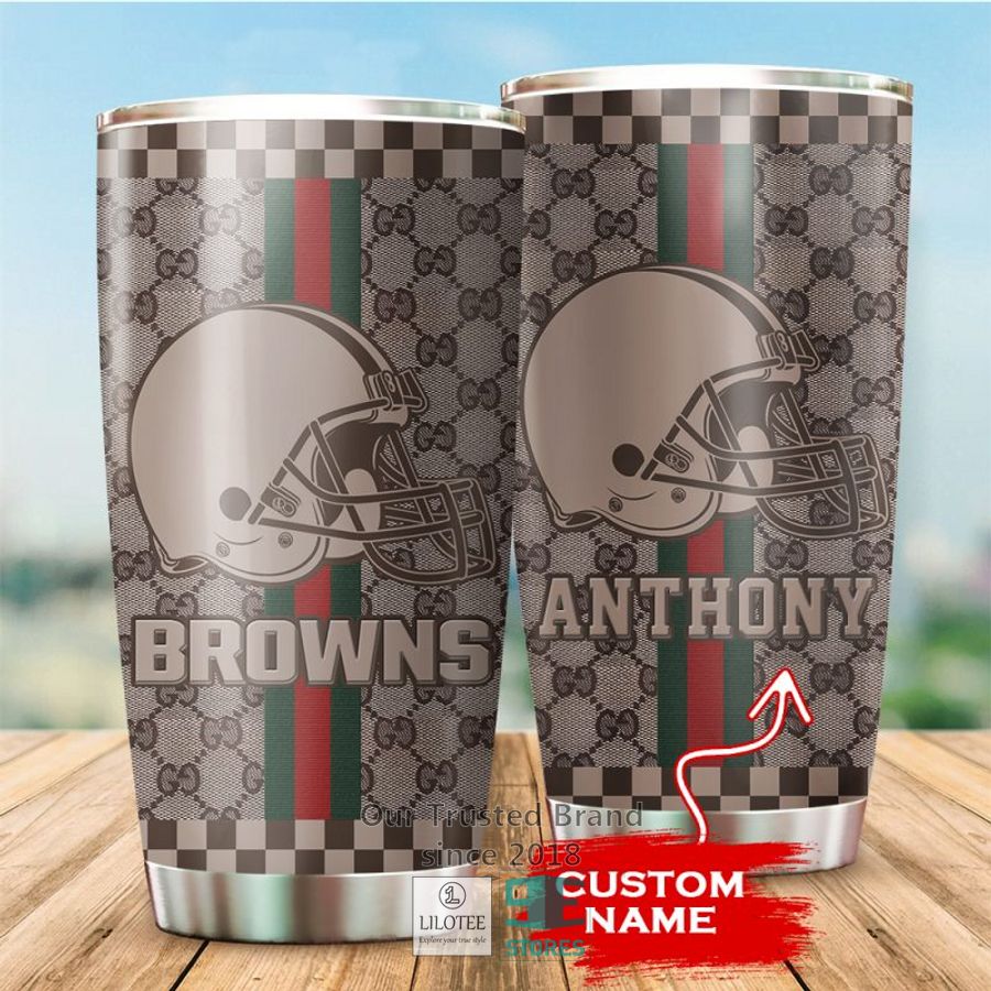 NFL Cleveland Browns Gucci Tumbler 7