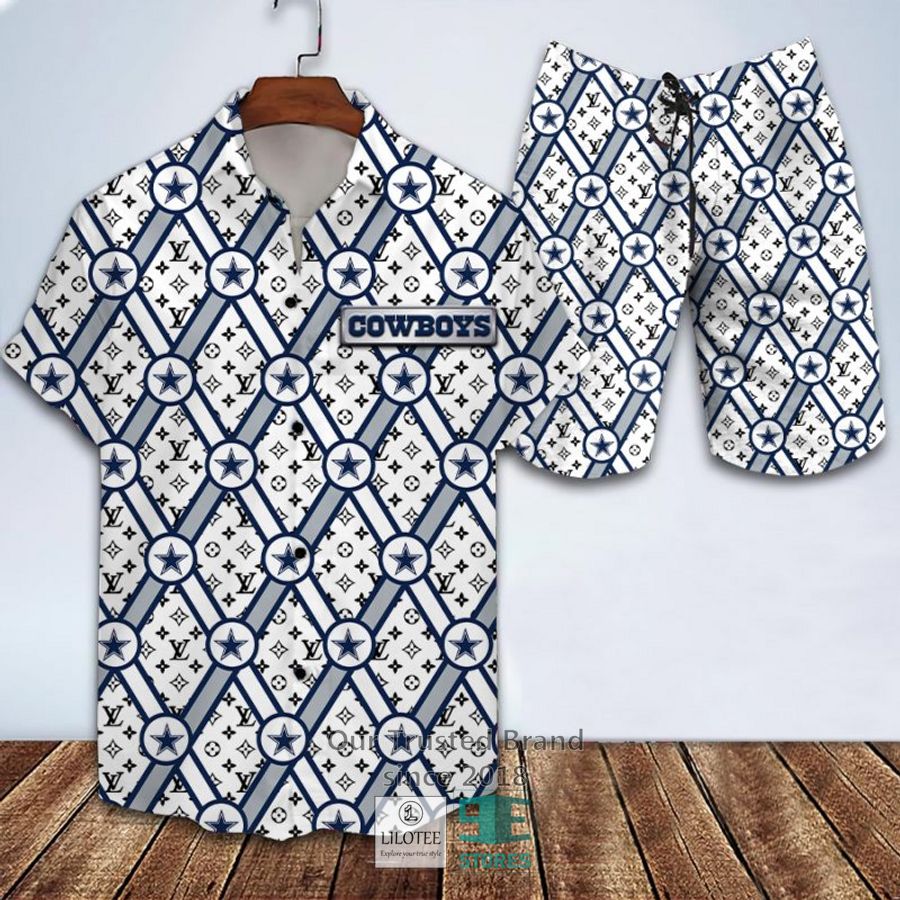 NFL Dallas Cowboys Louis Vuitton Hawaiian shirt, Short 12