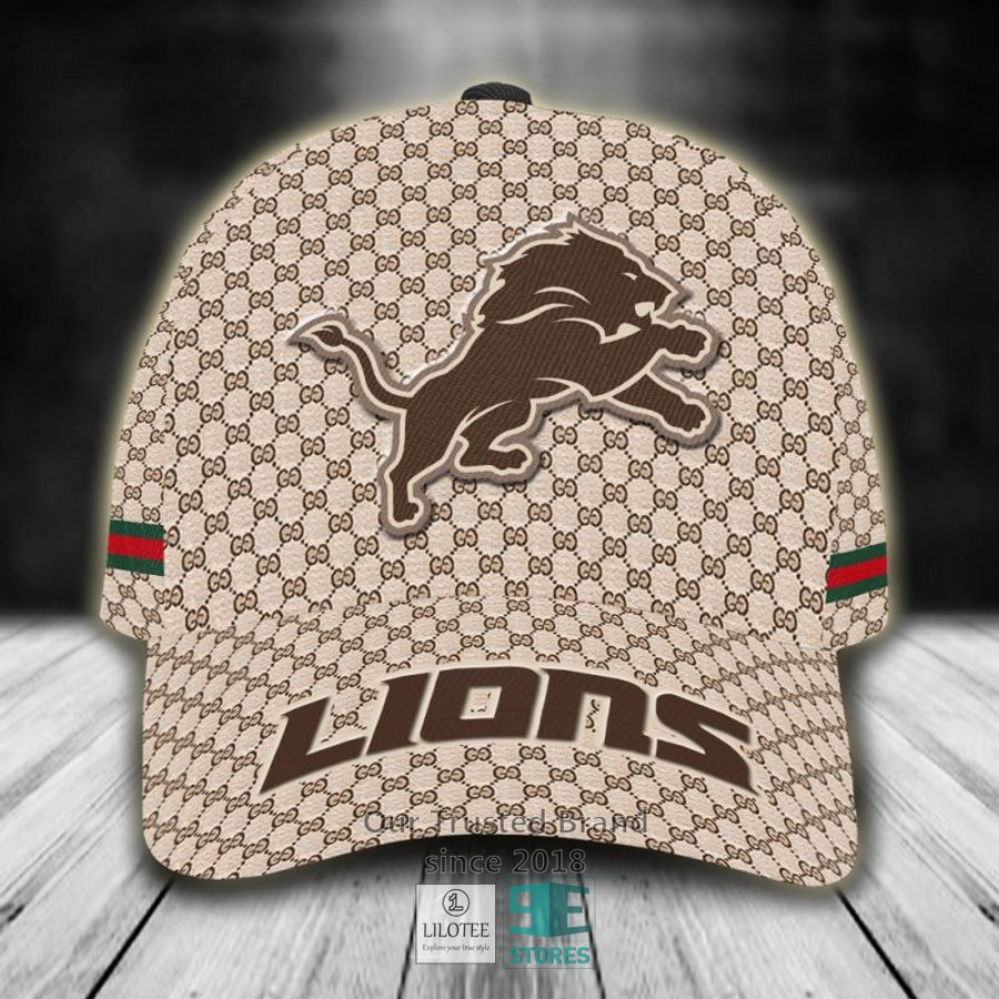 NFL Detroit Lions Gucci Cap 8