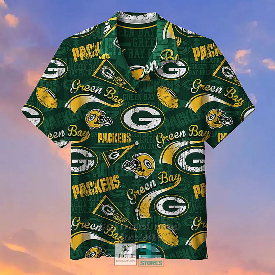 NFL Green Bay Packers Casual Hawaiian shirt 4