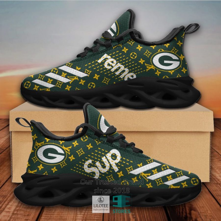 NFL Green Bay Packers Louis Vuitton Clunky Max Soul Shoes 8