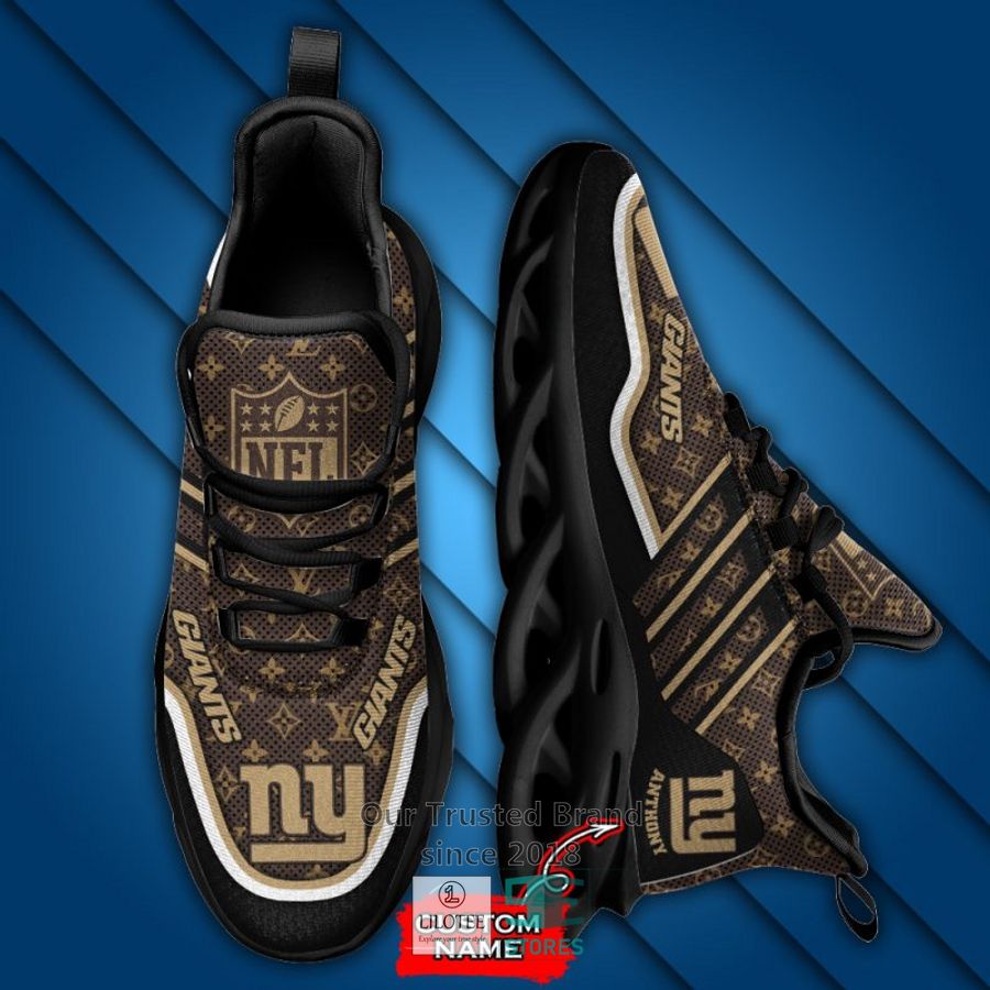 NFL New Orleans Saints Louis Vuitton Custom Name Clunky Max Soul Shoes 9