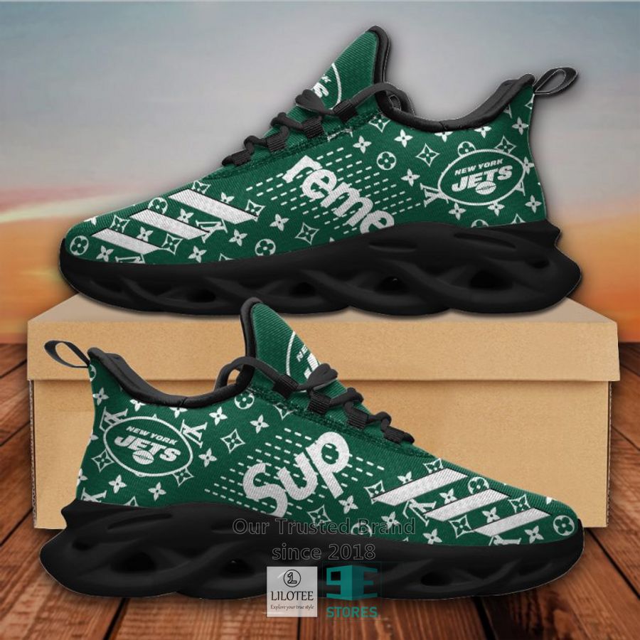 NFL New York Jets Louis Vuitton Clunky Max Soul Shoes 9