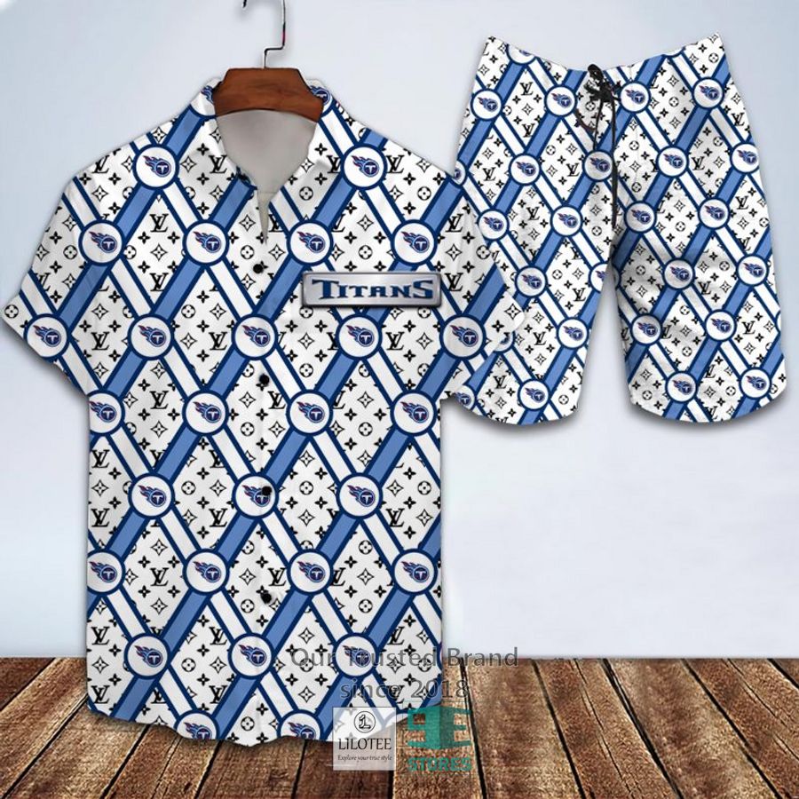 NFL Tennessee Titans Louis Vuitton Hawaiian shirt, Short 12