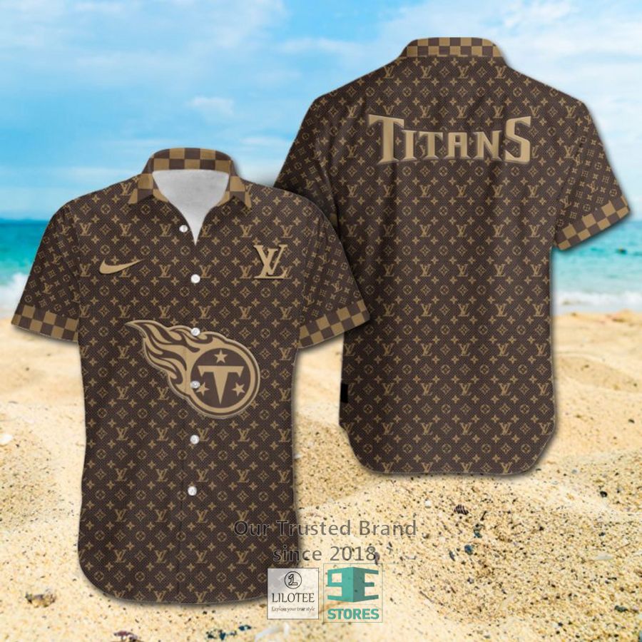NFL Tennessee Titans Louis Vuitton Luxury Hawaiian shirt, Short 12