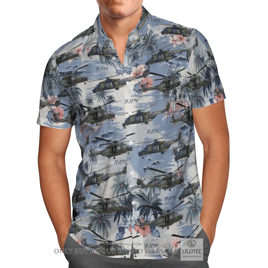 NH90 Germany Hawaiian Shirt, Beach Shorts 13