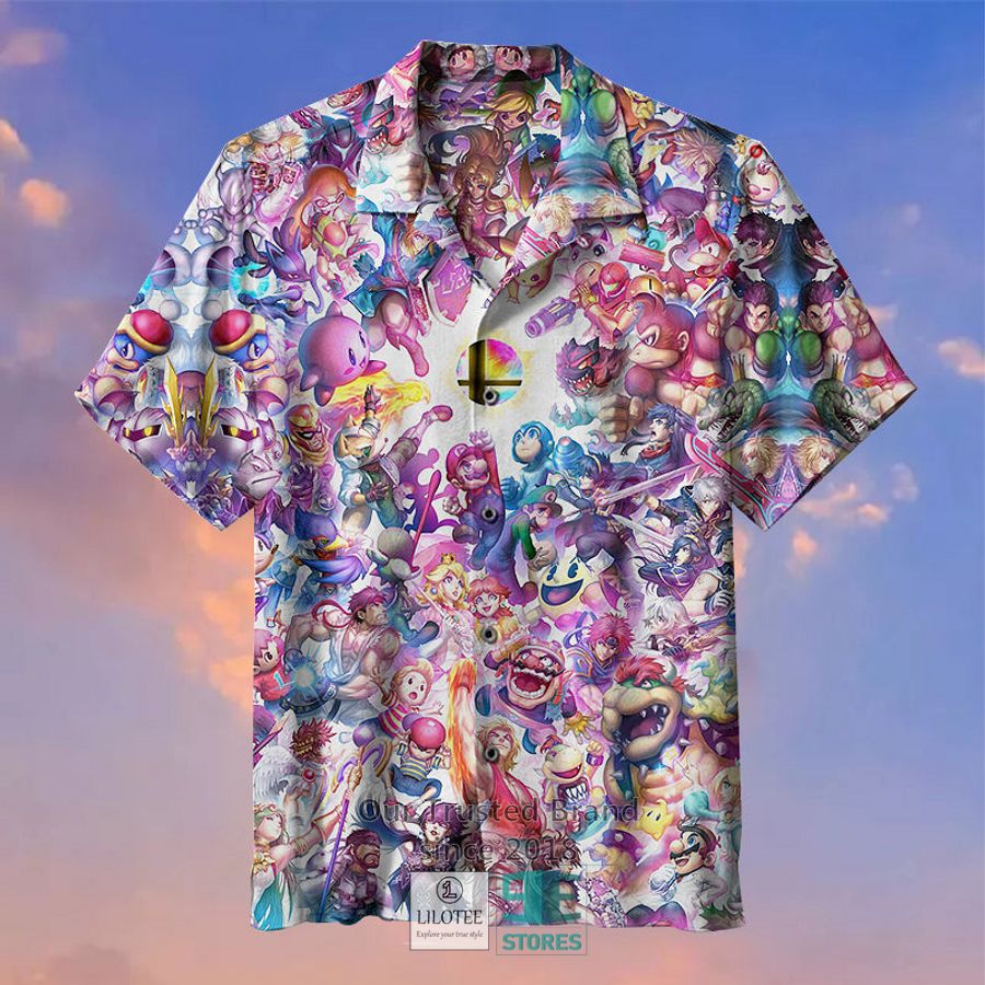 Nintendo Game Characters Collection Casual Hawaiian Shirt 5