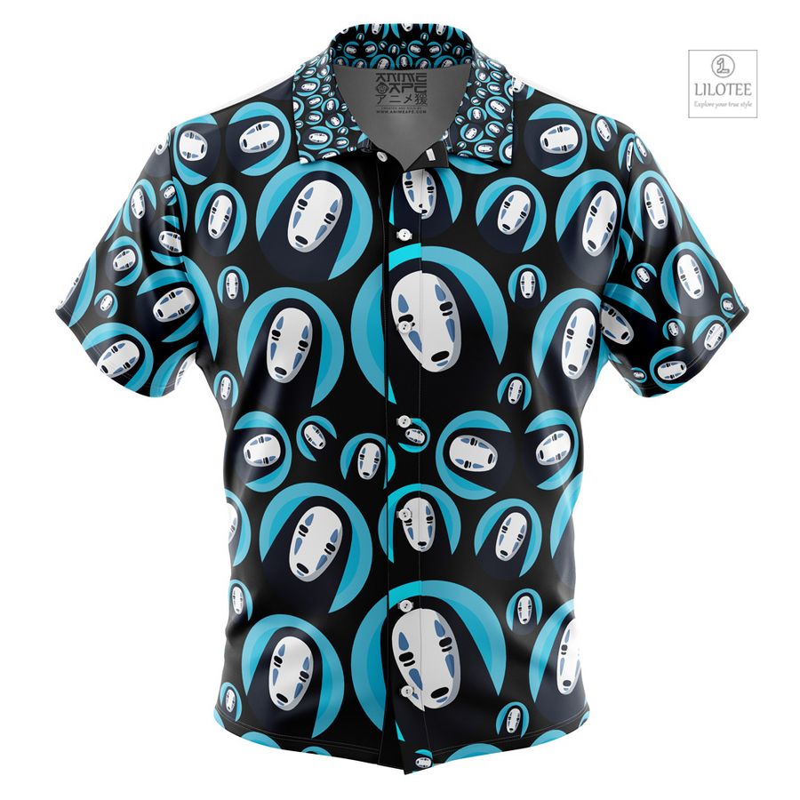 No Face Spirited Away Short Sleeve Hawaiian Shirt 12