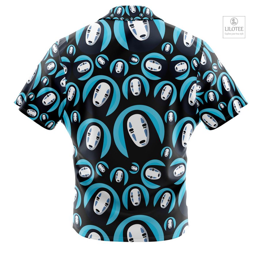 No Face Spirited Away Short Sleeve Hawaiian Shirt 4