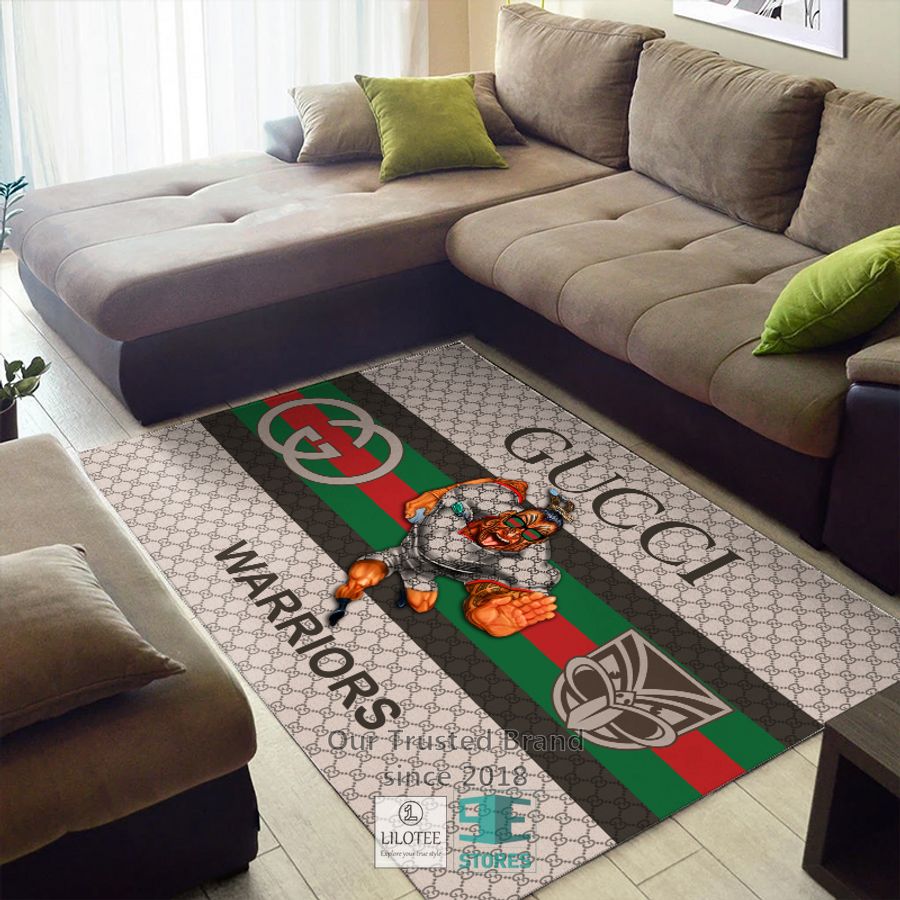 NRL Melbourne Storm Mascot Gucci Rug Carpet & Doormat 1