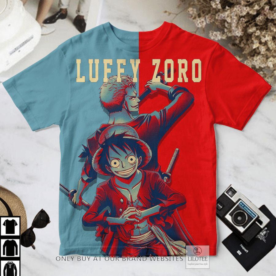 One Piece Luffy Zoro T-Shirt 3
