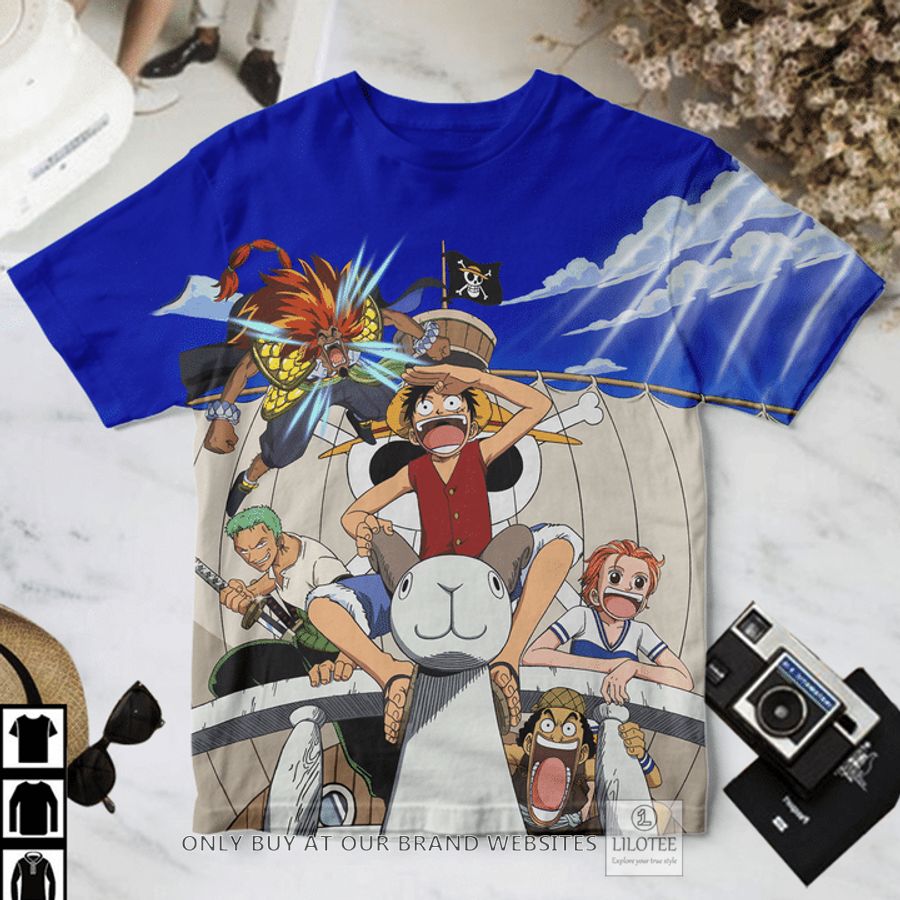 One Piece Straw Hat Pirates T-Shirt 3