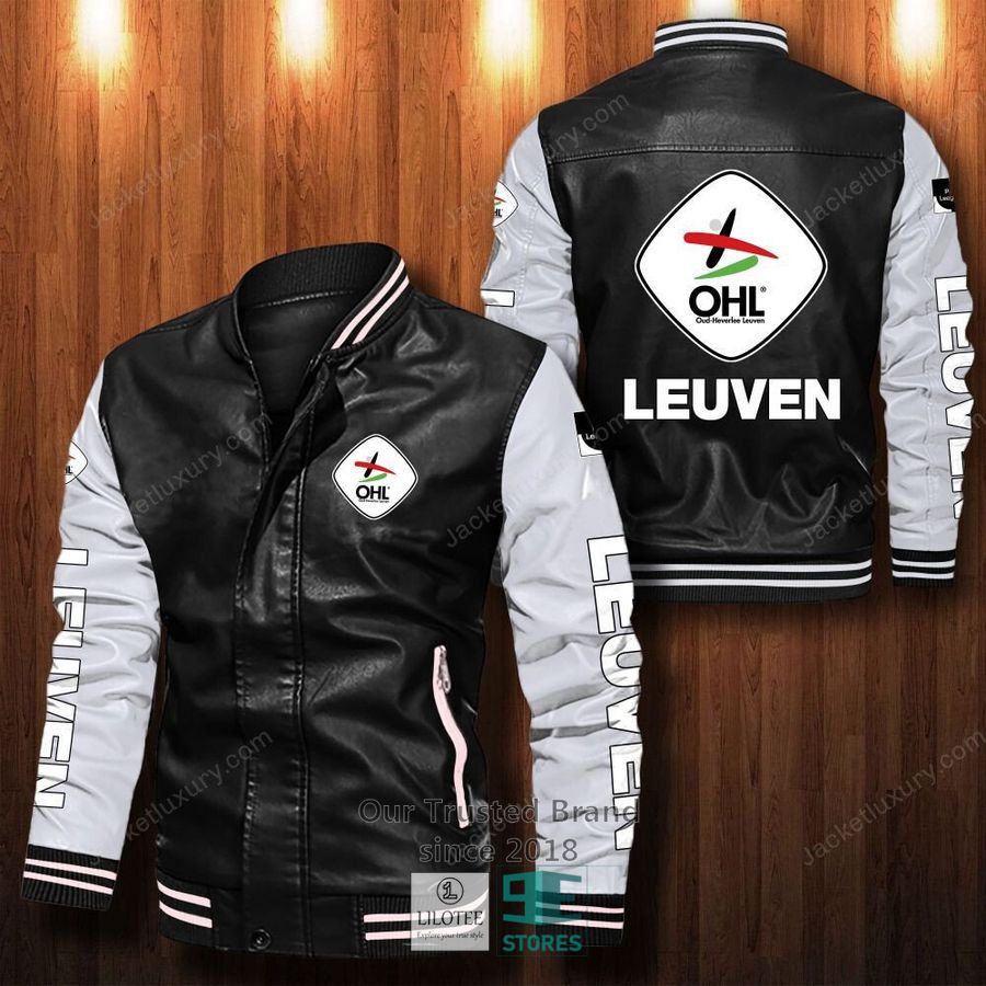 Oud-Heverlee Leuven Bomber Leather Jacket 13