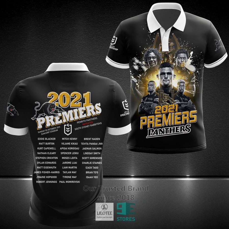 Penrith Panthers 2021 Premiers Hoodie, Polo Shirt 20