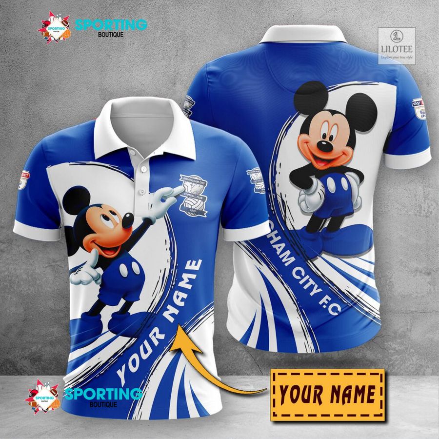 Personalized Birmingham City F.C Mickey Mouse EFL 3D Hoodie, Shirt 23