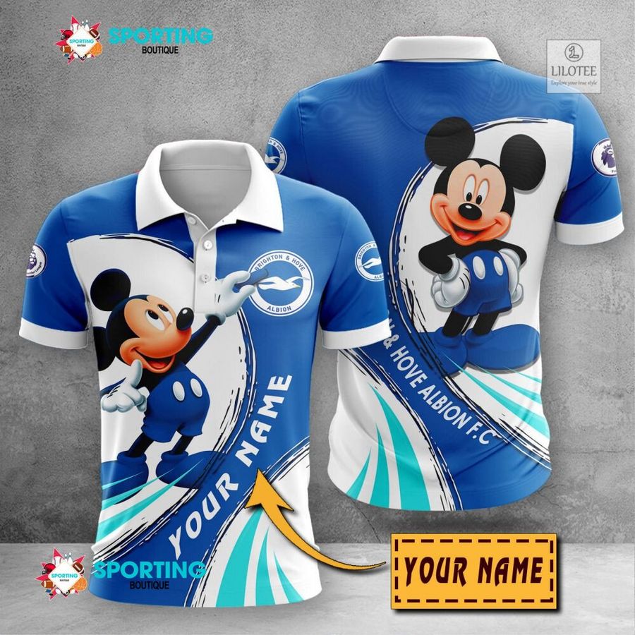 Personalized Brighton & Hove Albion F.C Mickey Mouse 3D Shirt, hoodie 22