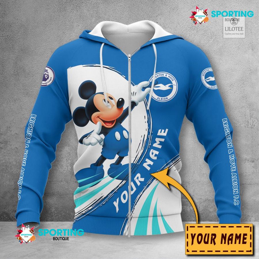 Personalized Brighton & Hove Albion F.C Mickey Mouse 3D Shirt, hoodie 4 Personalized Brighton & Hove Albion F.C Mickey Mouse 3D Shirt, hoodie - Image 4