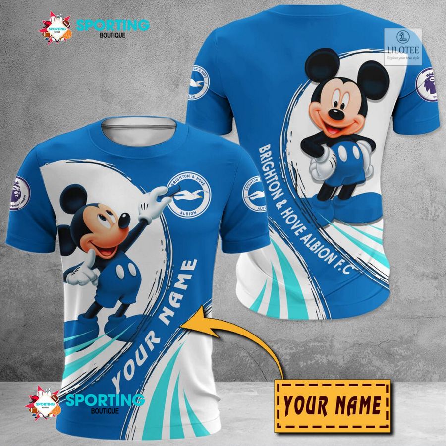 Personalized Brighton & Hove Albion F.C Mickey Mouse 3D Shirt, hoodie 8 Personalized Brighton & Hove Albion F.C Mickey Mouse 3D Shirt, hoodie - Image 8