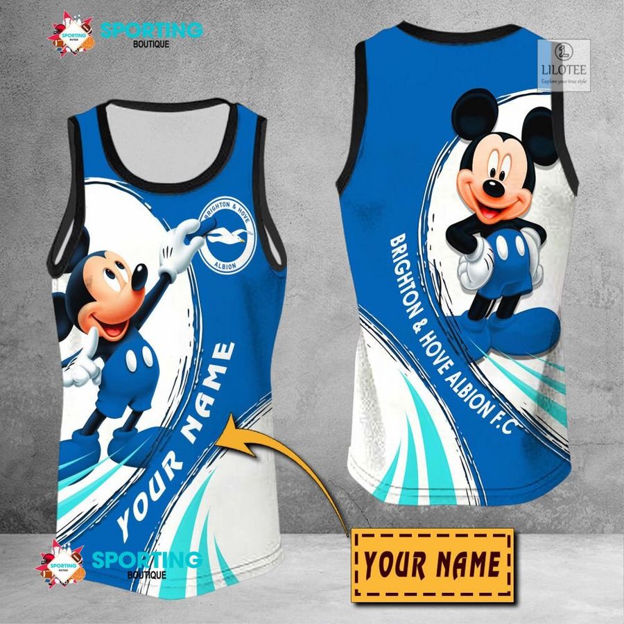 Personalized Brighton & Hove Albion F.C Mickey Mouse 3D Shirt, hoodie 9 Personalized Brighton & Hove Albion F.C Mickey Mouse 3D Shirt, hoodie - Image 9
