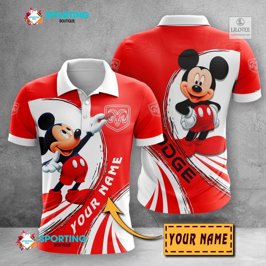 Personalized Dodge Mickey Mouse car 3D Shirt, hoodie 23