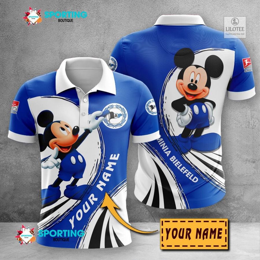 Personalized DSC Arminia Bielefeld Mickey Mouse 3D Shirt, hoodie 22